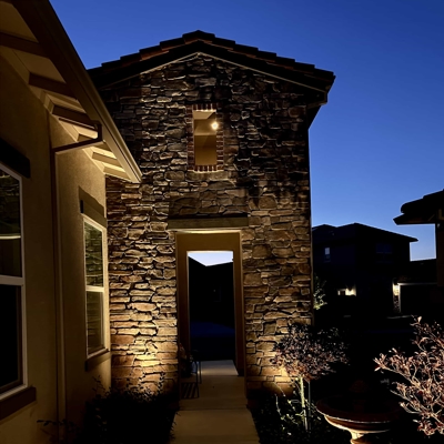 Illuminated pathway Photo